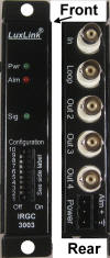  Click or larger image of the IRGC-3003 IRIG Converter