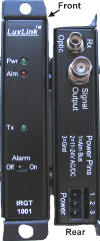 Click for a larger image of the IRIG Transmitter