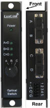  Click for a larger picture of 1x3 Optical A/B/C switch